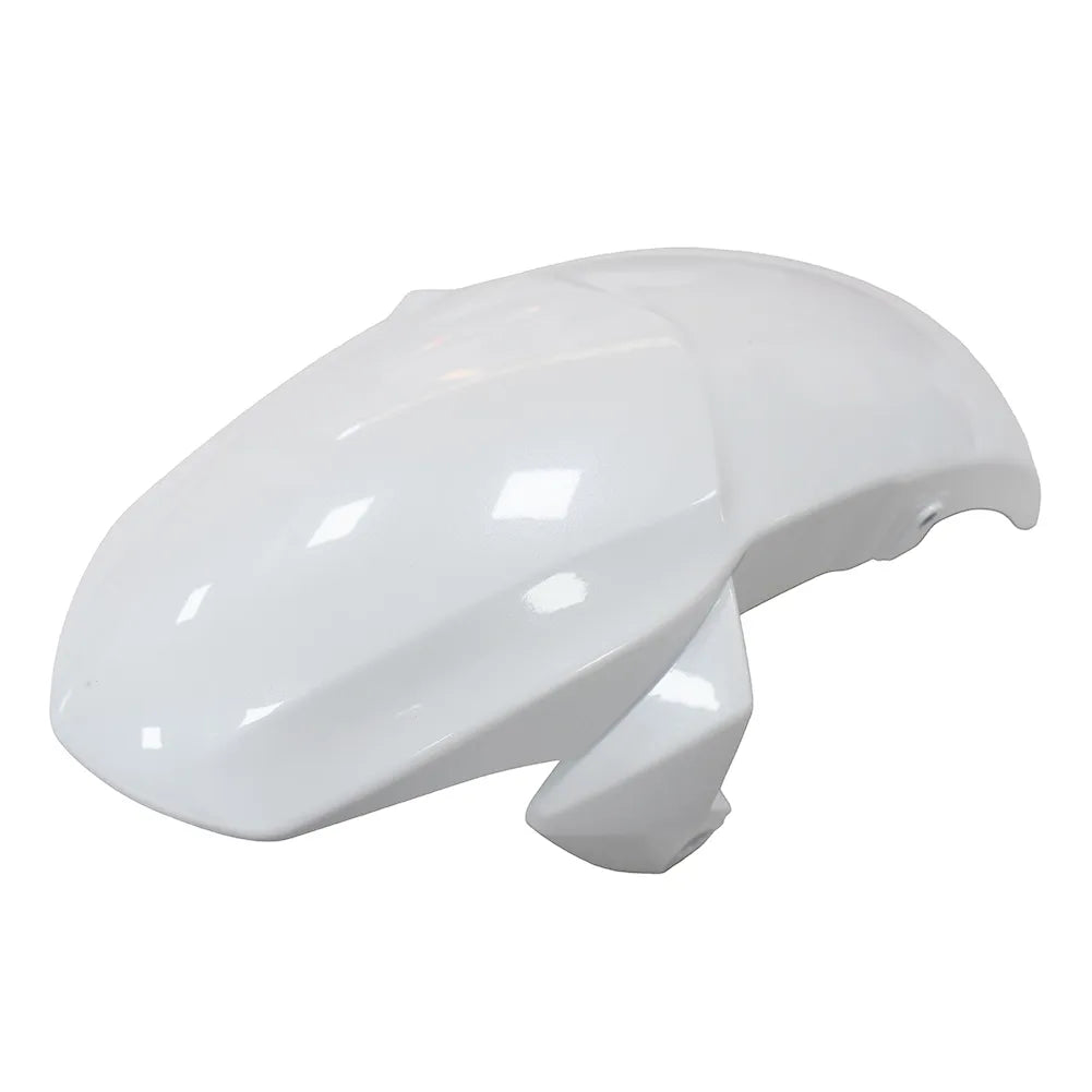 Kawasaki Ninja 650R / ER-6F 2012-2016 Plain White, Black, and White fairing kit detail detail view 9