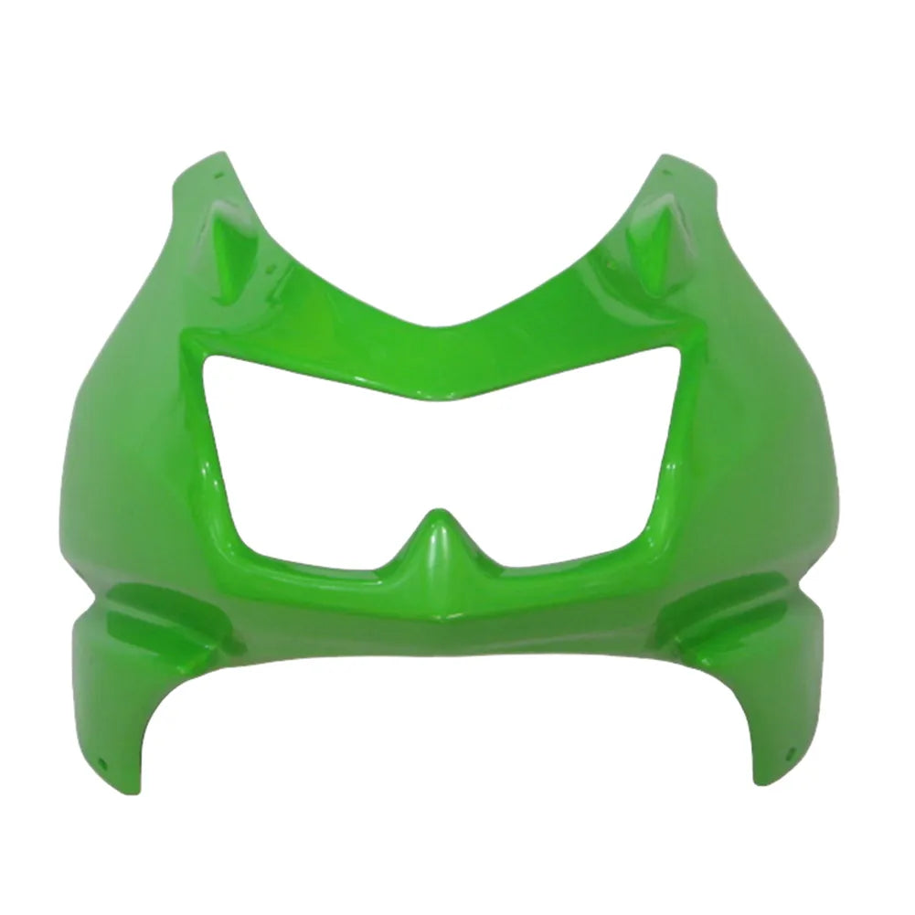 Kawasaki EX250 / Ninja 250 2008-2012 Green, Black, and White tail section fairing detail view 2