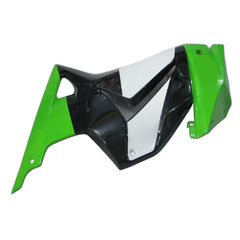 Kawasaki EX250 / Ninja 250 2008-2012 Green, Black, and White tail section fairing rear view