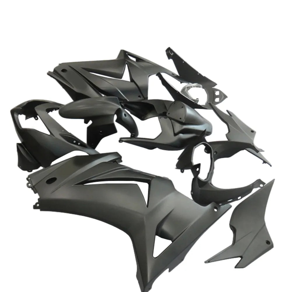 Kawasaki EX250 / Ninja 250 2008-2012 Matte Black fairing kit front view