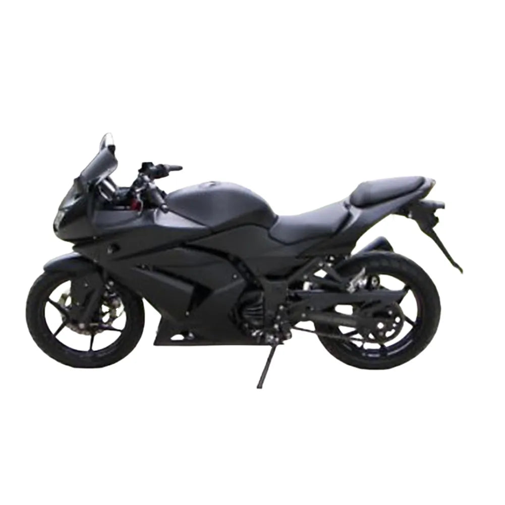 Kawasaki EX250 / Ninja 250 2008-2012 Matte Black tail section fairing rear view