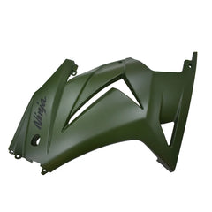 Kawasaki EX250 / Ninja 250 2008-2012 Military Green tail section fairing side view
