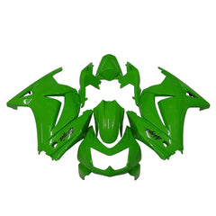Kawasaki EX250 / Ninja 250 2008-2012 Gloss Green full fairing kit set view