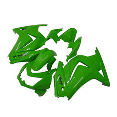 Kawasaki EX250 / Ninja 250 2008-2012 Gloss Green fairing kit front view