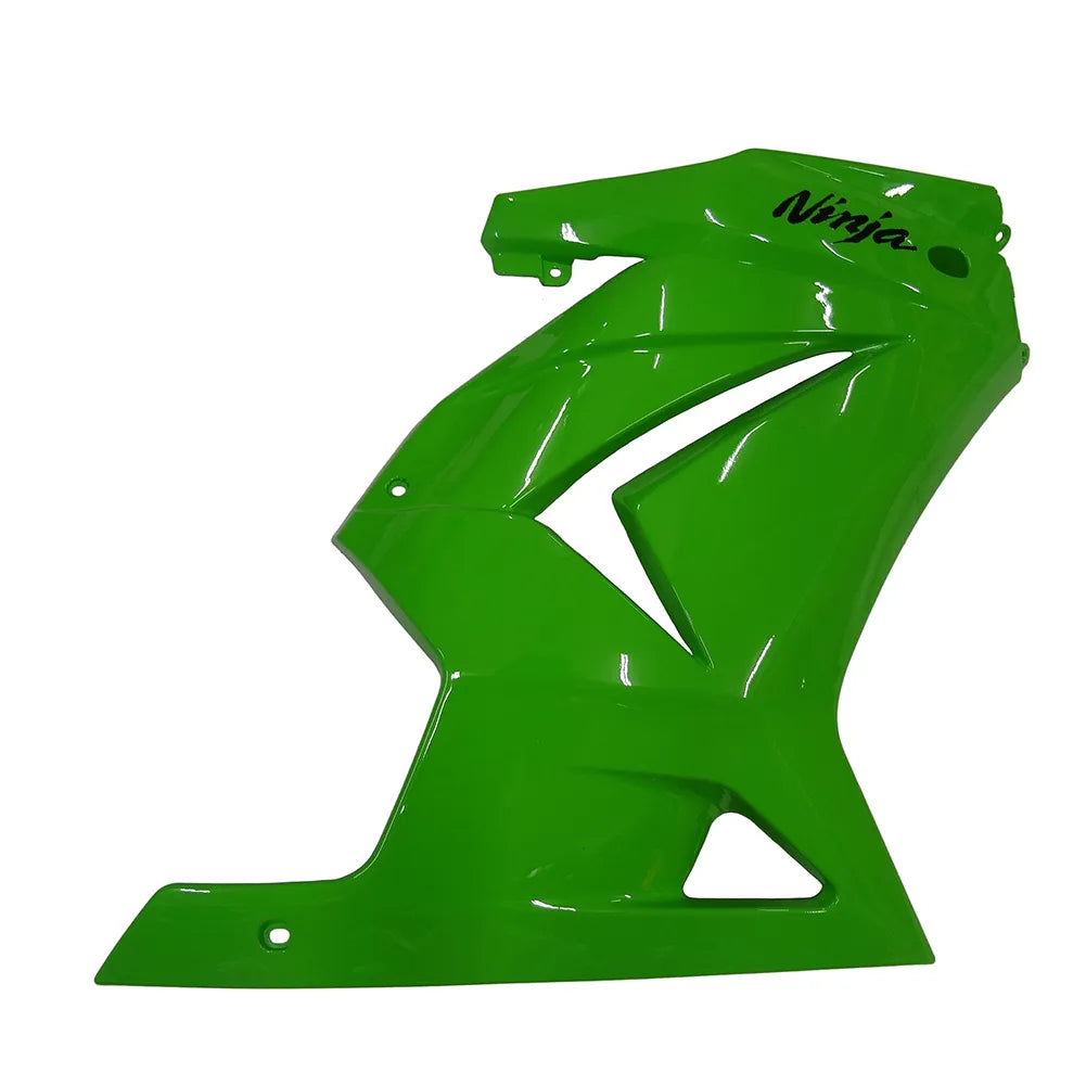 Kawasaki EX250 / Ninja 250 2008-2012 Gloss Green tail section fairing detail view 2