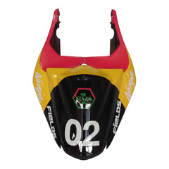 Kawasaki EX250 / Ninja 250 2008-2012 Red and White Style tail section fairing detail view 4