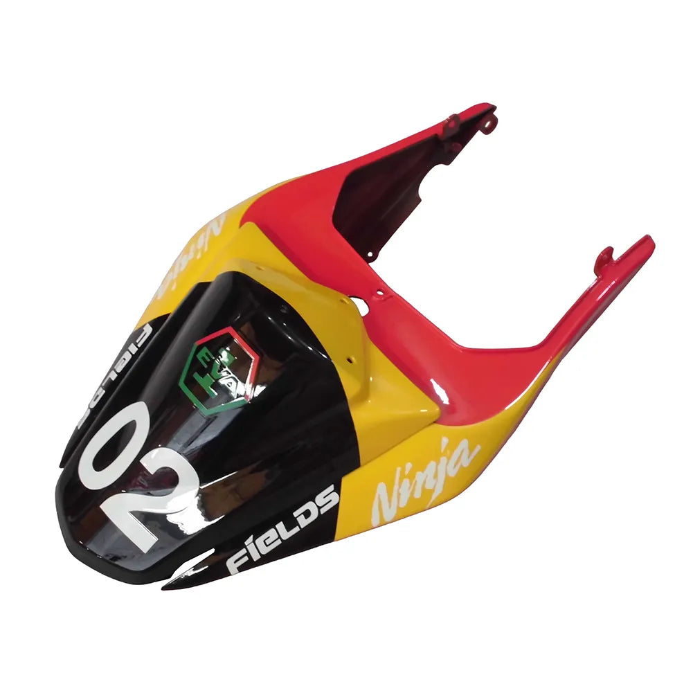 Kawasaki EX250 / Ninja 250 2008-2012 Red and White Style tail section fairing detail view 5