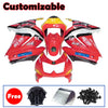 Kawasaki EX250 / Ninja 250 2008-2012 Red and White Style Fairing Kit