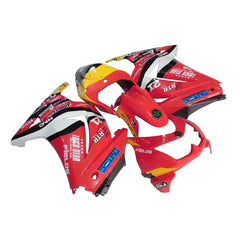 Kawasaki EX250 / Ninja 250 2008-2012 Red and White Style fairing kit front view
