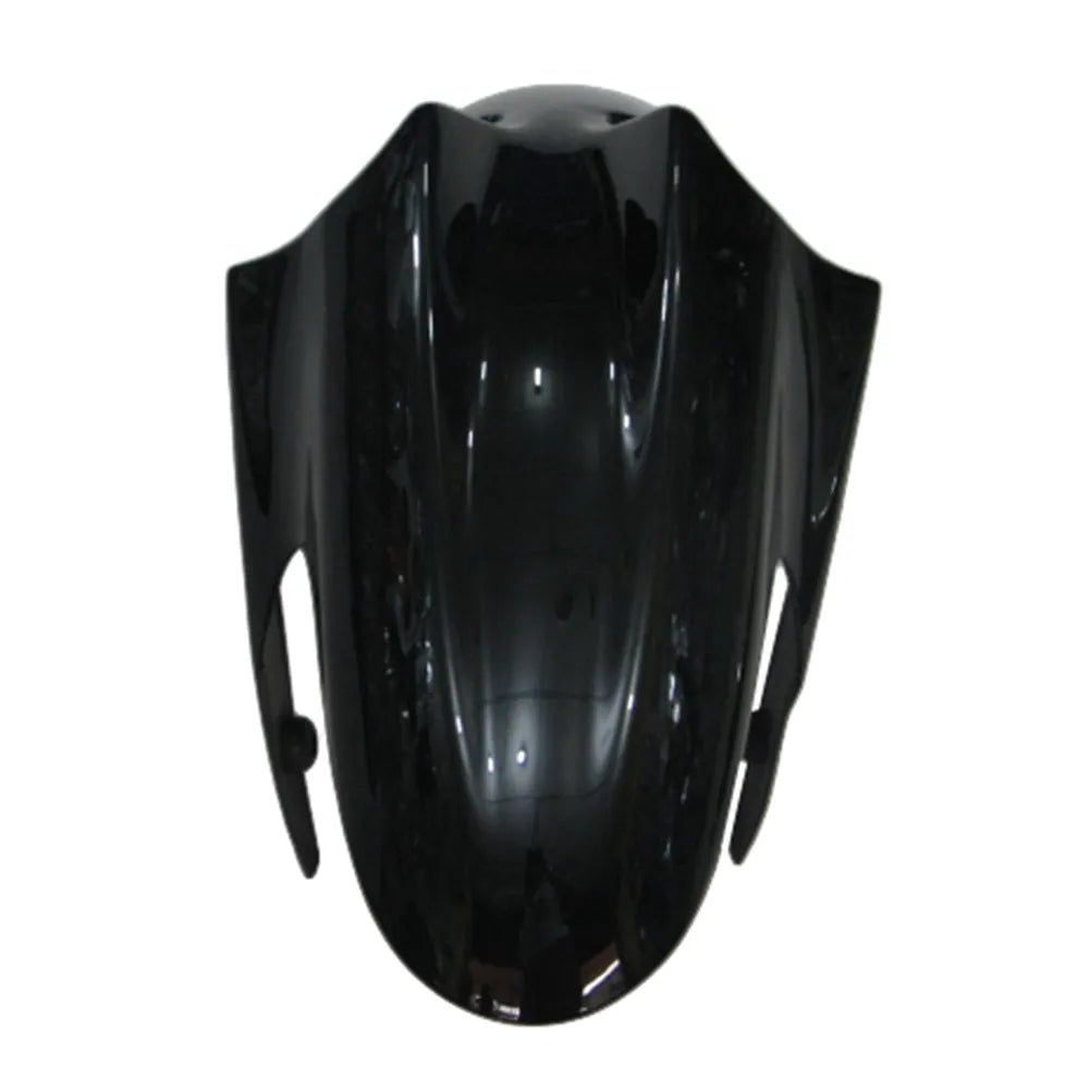 Kawasaki EX250 / Ninja 250 2008-2012 Green, Black, and White tail section fairing detail view 6