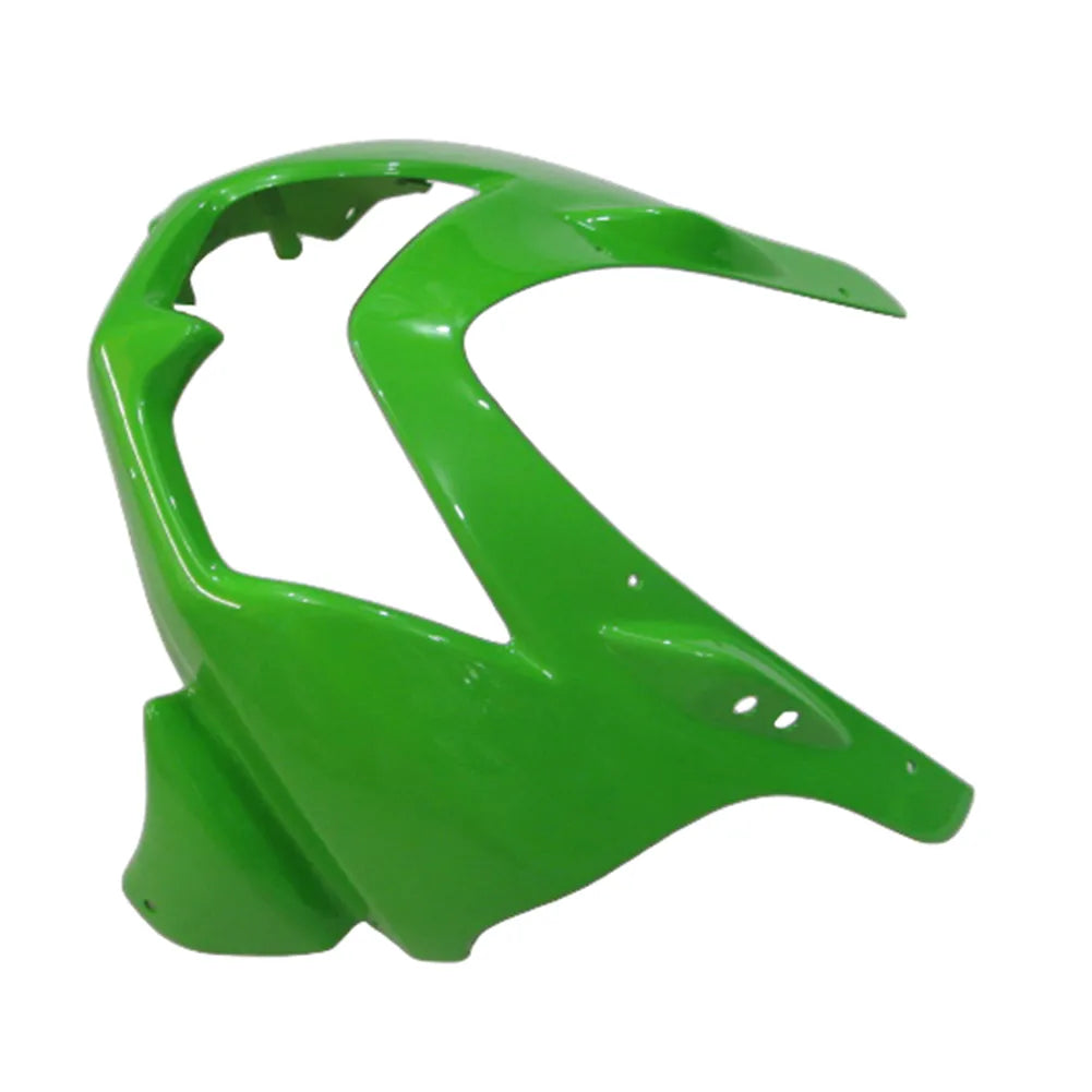 Kawasaki EX250 / Ninja 250 2008-2012 Green, Black, and White tail section fairing detail view 8