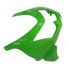Kawasaki EX250 / Ninja 250 2008-2012 Green, Black, and White tail section fairing detail view 10