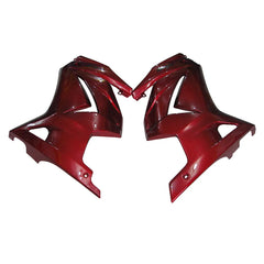 Kawasaki EX250 / Ninja 250 2008-2012 Pearl Red tail section fairing detail view 4