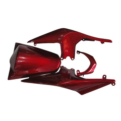 Kawasaki EX250 / Ninja 250 2008-2012 Pearl Red tail section fairing detail view 12