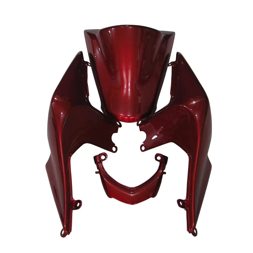Kawasaki EX250 / Ninja 250 2008-2012 Pearl Red tail section fairing detail view 13