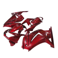 Kawasaki EX250 / Ninja 250 2008-2012 Pearl Red fairing kit left side view