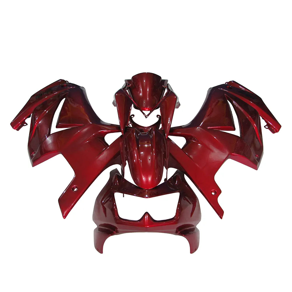 Kawasaki EX250 / Ninja 250 2008-2012 Pearl Red tail section fairing rear view