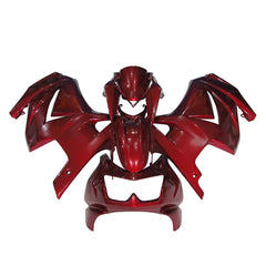Kawasaki EX250 / Ninja 250 2008-2012 Pearl Red tail section fairing rear view