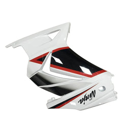 Kawasaki EX250 / Ninja 250 2008-2012 Style A without Logos tail section fairing rear view