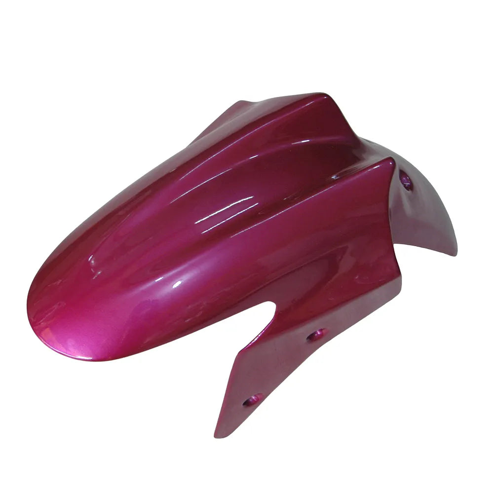 Kawasaki EX250 / Ninja 250 2008-2012 Pink, Silver, and Flame tail section fairing detail view 1