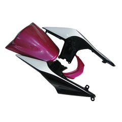 Kawasaki EX250 / Ninja 250 2008-2012 Pink, Silver, and Flame tail section fairing detail view 7