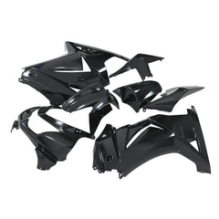 Kawasaki EX250 / Ninja 250 2008-2012 Gloss Black fairing kit left side view