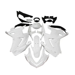 Kawasaki EX250 / Ninja 250 2008-2012 Plain White fairing kit front view