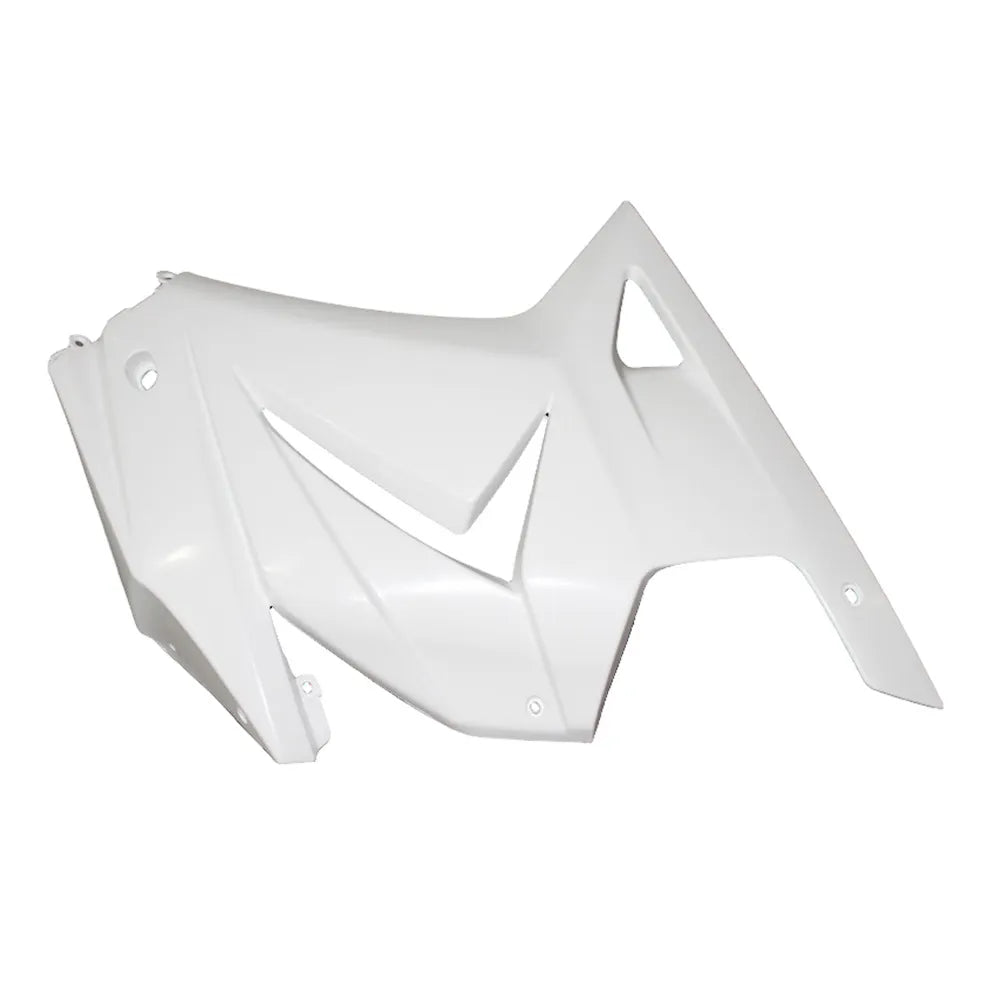 Kawasaki EX250 / Ninja 250 2008-2012 Plain White tail section fairing side view
