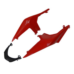 Kawasaki EX250 / Ninja 250 2008-2012 Red and Black tail section fairing detail view 4