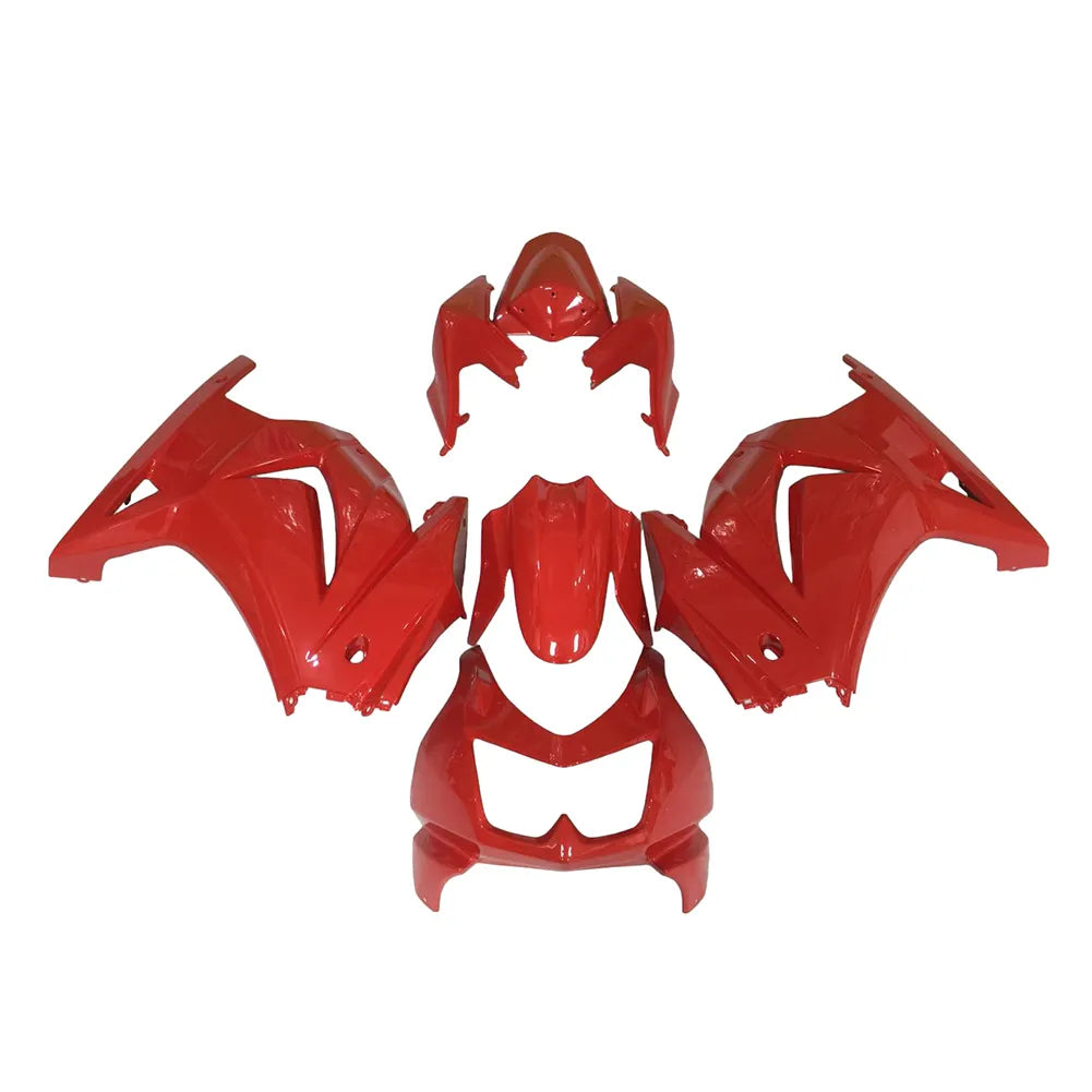 Kawasaki EX250 / Ninja 250 2008-2012 Red full fairing kit set view