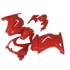 Kawasaki EX250 / Ninja 250 2008-2012 Red fairing kit front view
