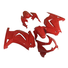 Kawasaki EX250 / Ninja 250 2008-2012 Red fairing kit left side view