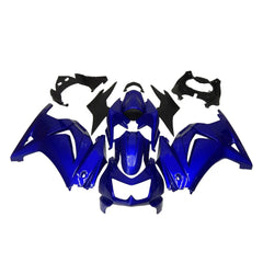 Kawasaki EX250 / Ninja 250 2008-2012 Blue full fairing kit set view