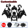 Kawasaki EX250 / Ninja 250 2008-2012 Gloss Black Fairing Kit