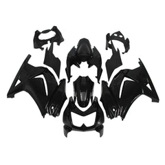 Kawasaki EX250 / Ninja 250 2008-2012 Gloss Black full fairing kit set view