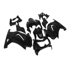 Kawasaki EX250 / Ninja 250 2008-2012 Gloss Black fairing kit front view
