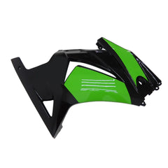 Kawasaki EX250 / Ninja 250 2008-2012 Green and Black without Logos tail section fairing rear view