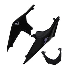 Kawasaki EX250 / Ninja 250 2008-2012 Green and Black without Logos tail section fairing detail view 3