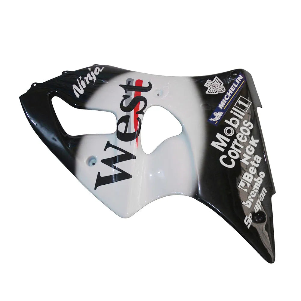 Kawasaki ZX-6R / 636 2000-2002 WEST Edition tail section fairing rear view