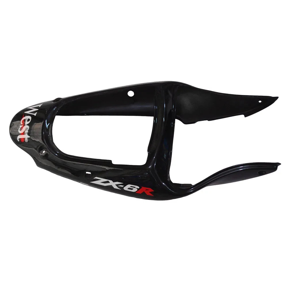 Kawasaki ZX-6R / 636 2000-2002 WEST Edition tail section fairing detail view 11