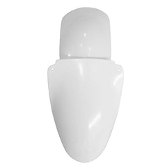 Kawasaki ZX-6R / 636 2000-2002 Solid White tail section fairing detail view 8