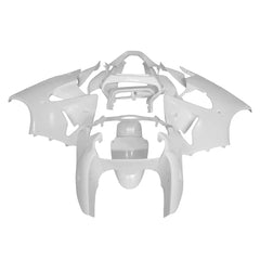 Kawasaki ZX-6R / 636 2000-2002 Solid White fairing kit front view
