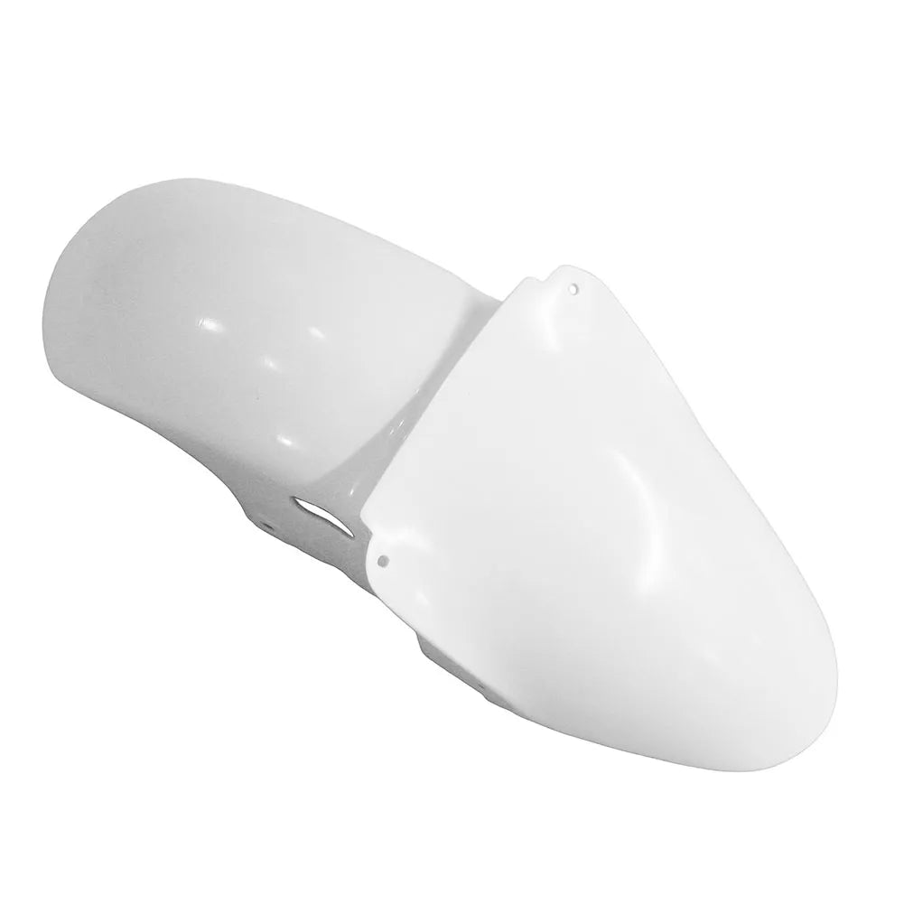Kawasaki ZX-6R / 636 2000-2002 Solid White tail section fairing detail view 7