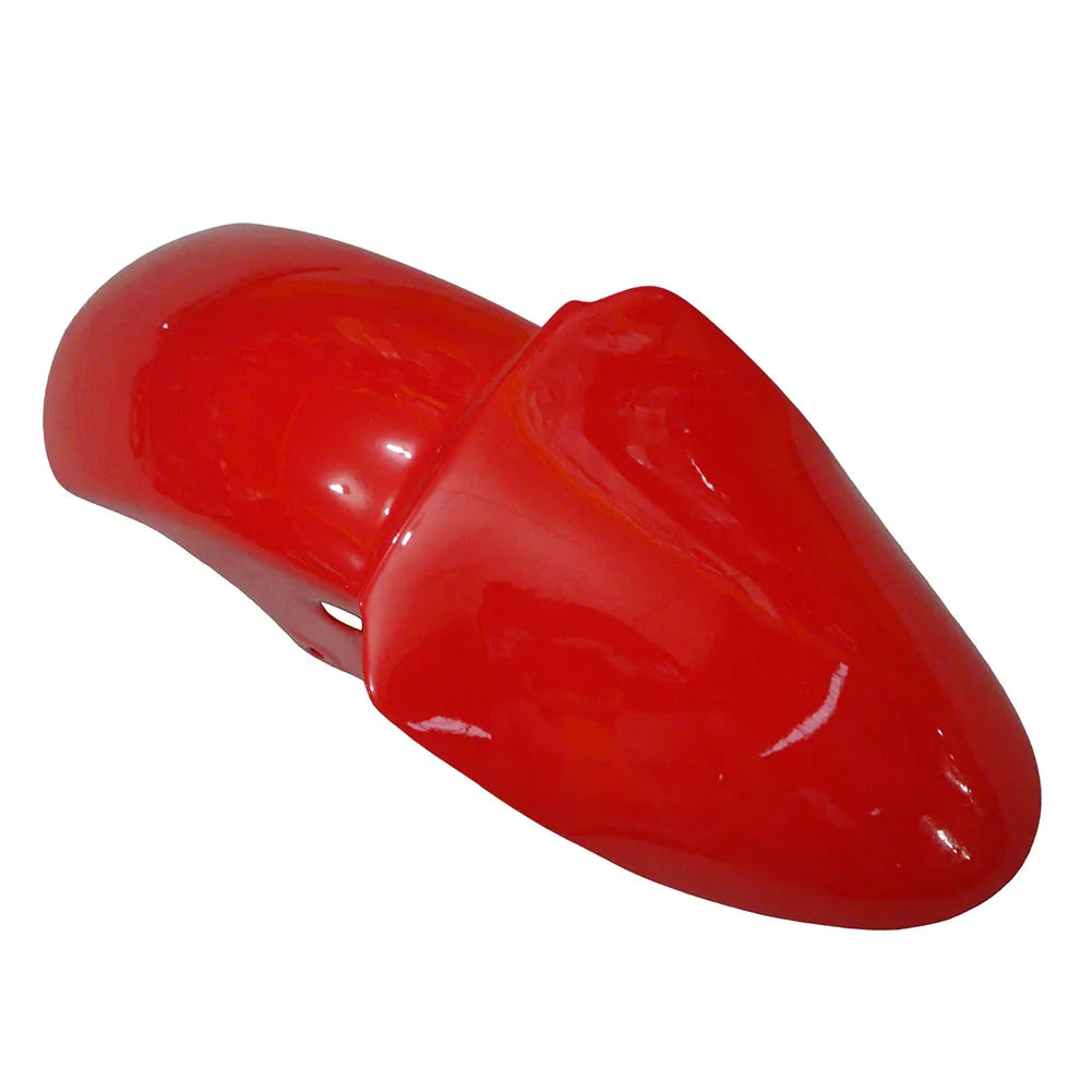 Kawasaki ZX-6R / 636 2000-2002 Red and Black tail section fairing detail view 5
