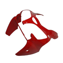 Kawasaki ZX-6R / 636 2000-2002 Red and Black tail section fairing detail view 3
