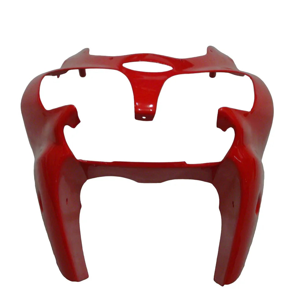 Kawasaki ZX-6R / 636 2000-2002 Red and Black tail section fairing detail view 4
