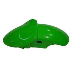 Kawasaki ZX-6R / 636 2000-2002 Green and Black with Logos tail section fairing detail view 11