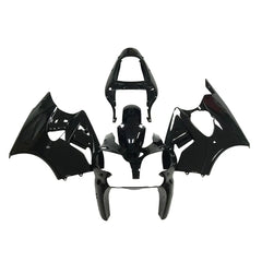 Kawasaki ZX-6R / 636 2000-2002 Gloss Black full fairing kit set view