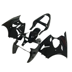 Kawasaki ZX-6R / 636 2000-2002 Gloss Black fairing kit front view