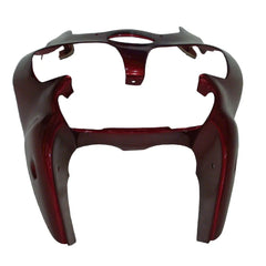 Kawasaki ZX-6R / 636 2000-2002 Pearl Red, Black, and Flame tail section fairing detail view 1